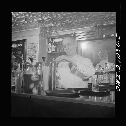 Washington, D.C. Bartender at the Sea Grill