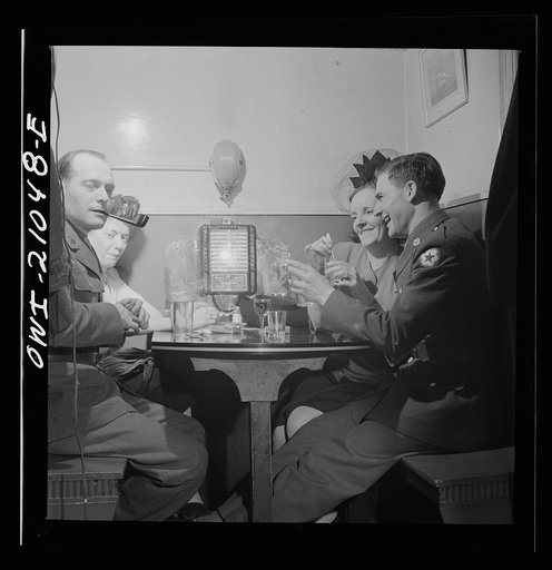 Untitled photo, possibly related to: Washington, D.C. Beer drinkers at the Sea Grill