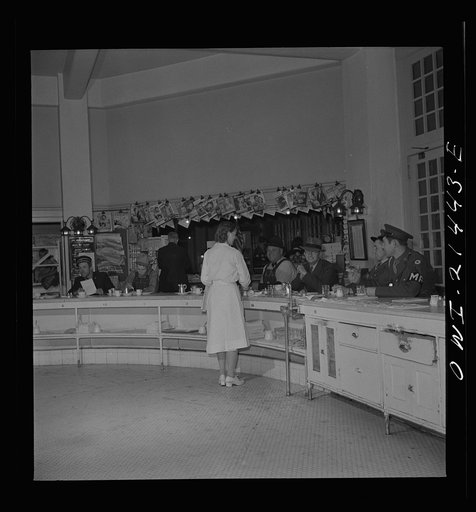 Barstow, California. The Harvey House, a restaurant, now serves only the police and railroad employees