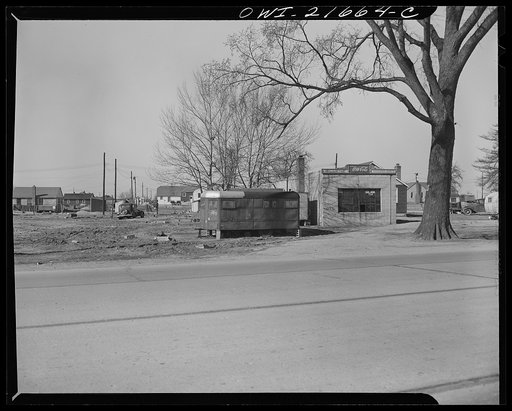 Detroit (vicinity), Michigan. Housing near Willow Run bomber plant