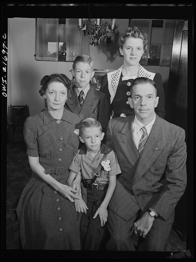 Rochester, New York. The Babcocks, an American family