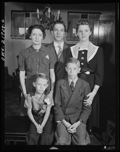 Rochester, New York. The Babcocks, an American family