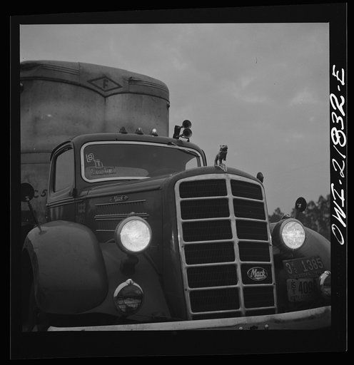 Untitled photo, possibly related to: Truck from Montgomery, Alabama coming into Pensacola, Florida on U.S. Highway 29