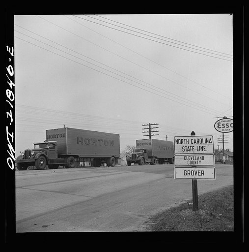 North Carolina-South Carolina state line on U.S. Highway 29