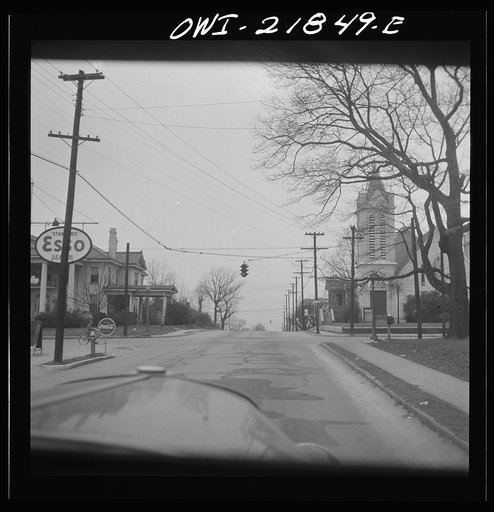 Gastonia, North Carolina. On U.S. Highway 29 from a truck enroute to Greenville, South Carolina