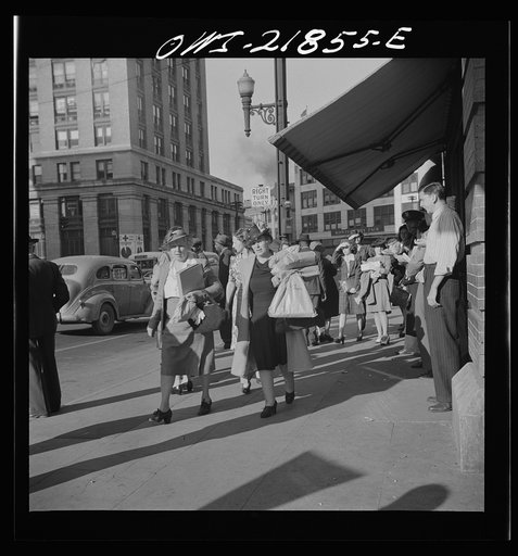 Montgomery, Alabama. Women shoppers