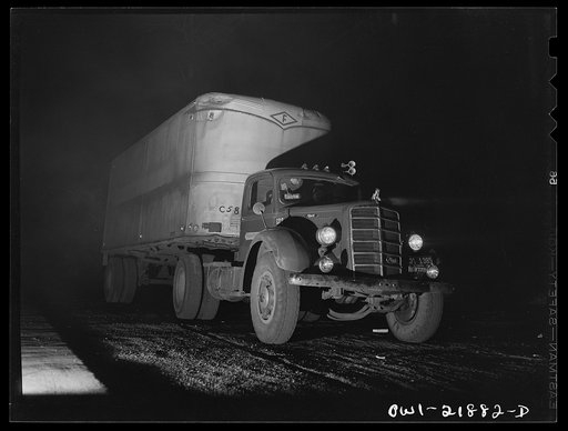 John Phillips enroute to Mobile, Alabama on U.S. Highway 29 near Greenville, Alabama
