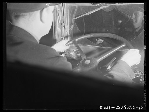 Earl Callam, truck driver, enroute to Atlanta