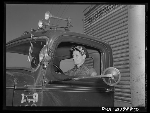 Montgomery, Alabama. Local delivery truck driver