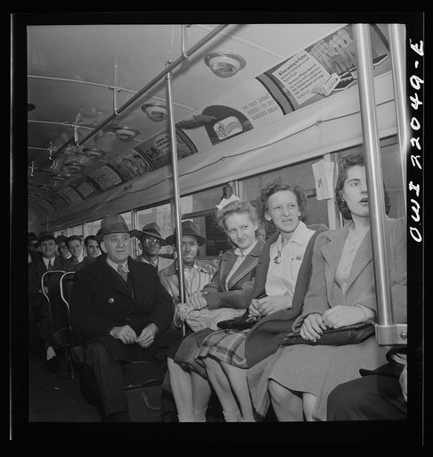 Baltimore, Maryland. Bus at four p.m.