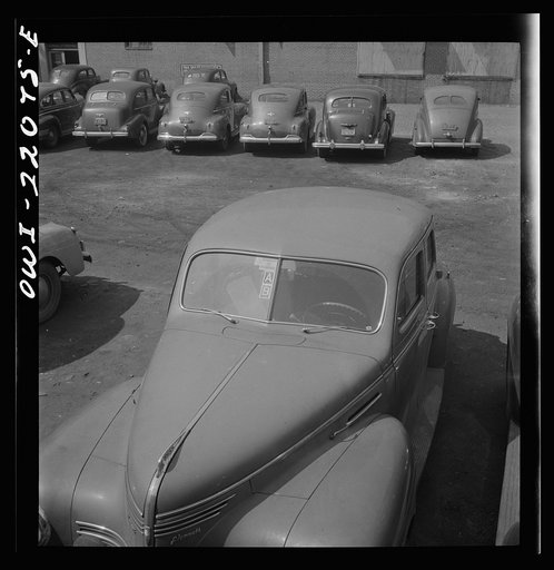 Baltimore, Maryland. Parking space