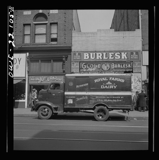 Baltimore, Maryland. A street scene