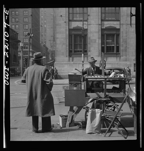 Baltimore, Maryland. Peanut stand