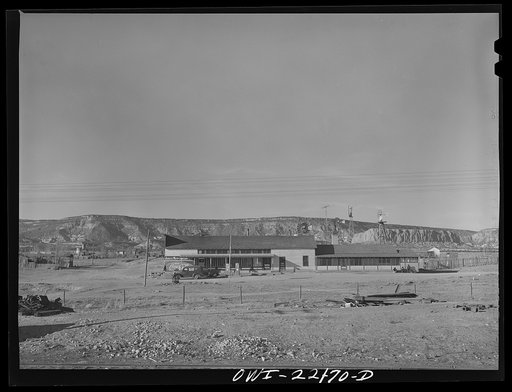 Thoreau, New Mexico. On the Atchison, Topeka, and Santa Fe Railroad enroute to Gallup