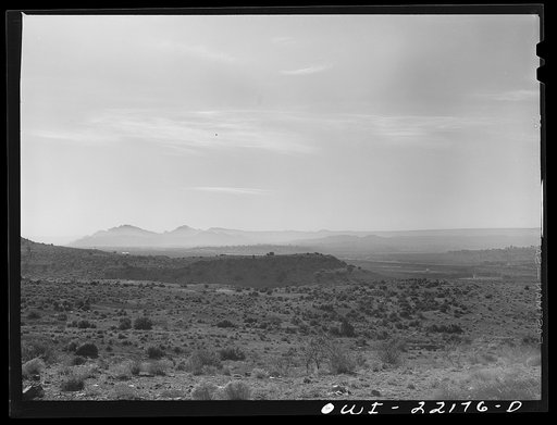 Gallup (vicinity), New Mexico. General view of the countryside