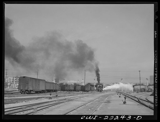 Atchison, Topeka, and Santa Fe Railroad yards