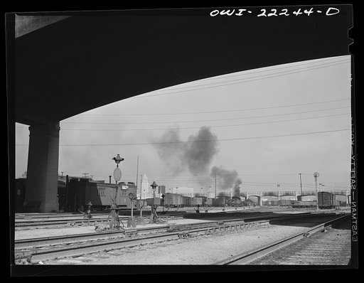 Atchison, Topeka, and Santa Fe Railroad yards
