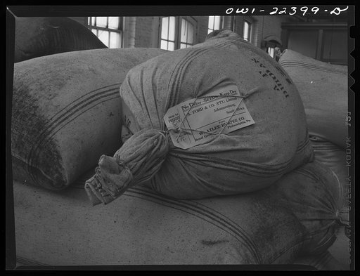 Philadelphia, Pennsylvania. Bulk orders for South Africa at the W. Atlee Burpee Company, seed dealers