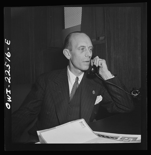 Philadelphia, Pennsylvania. Swedish-American vice president of the SKF roller bearing factory