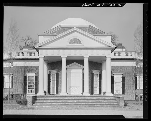 Untitled photo, possibly related to: Charlottesville, Virginia. Monticello, the home of Thomas Jefferson