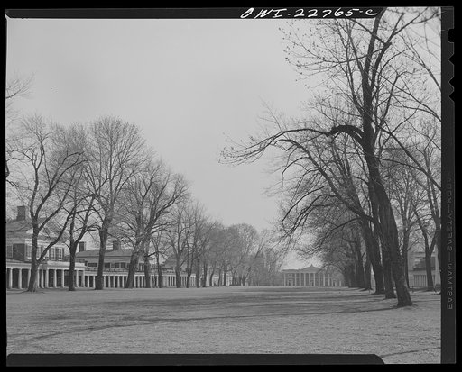 Charlottesville, Virginia. Campus of the University of Virginia