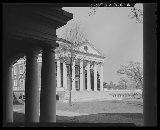 Charlottesville, Virginia. Rotunda of the University of Virginia