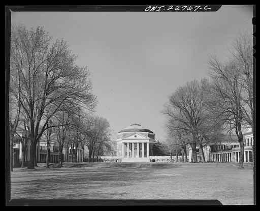 Charlottesville, Virginia. Library of the University of Virginia