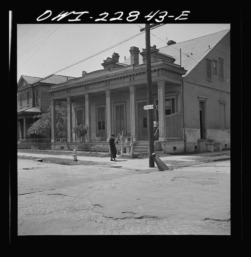 New Orleans, Louisiana. Old house