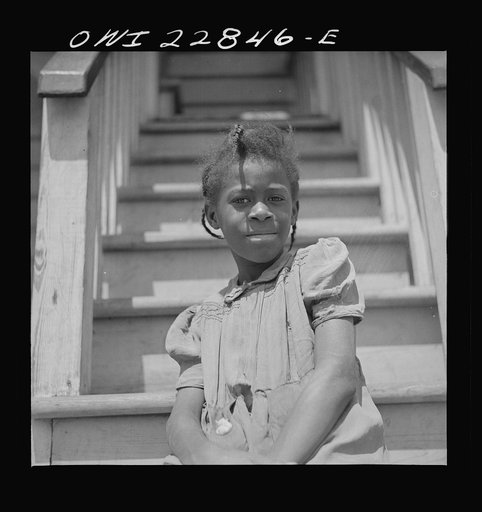 Untitled photo, possibly related to: New Orleans, Louisiana. Little girl