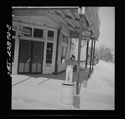 New Iberia, Louisiana. Street corner