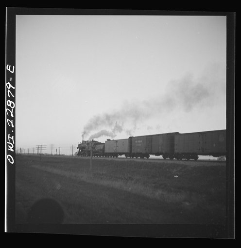 Untitled photo, possibly related to: Lafayette (vicinity), Louisiana. Train