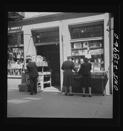 New Orleans, Louisiana. Book shop