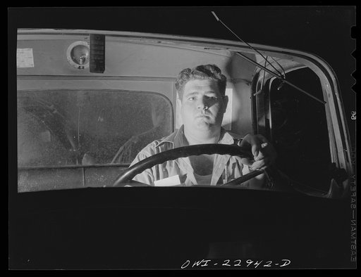 Lafayette, Louisiana. Cajun truck driver
