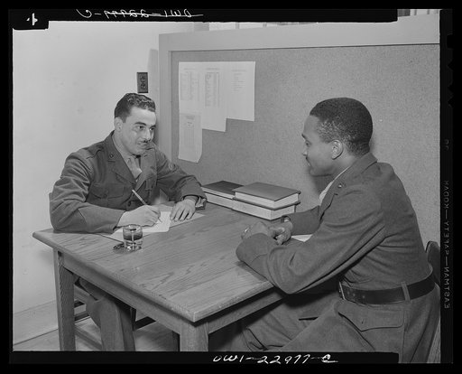 Camp Lejeune, New River, North Carolina. Scene at the Marine Corps camp