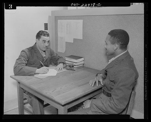 Camp Lejeune, New River, North Carolina. Scene at the Marine Corps camp