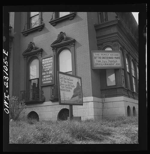 Washington, D.C. A Negro church