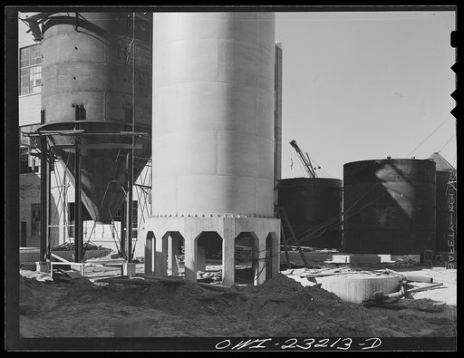 Lufkin, Texas. Southland paper mill. Part of the new Kraft paper mill which is under construction