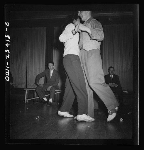 Untitled photo, possibly related to: Buffalo, New York. At the swingshift dance held weekly from midnight to four a.m. at the Main-Utica ballroom