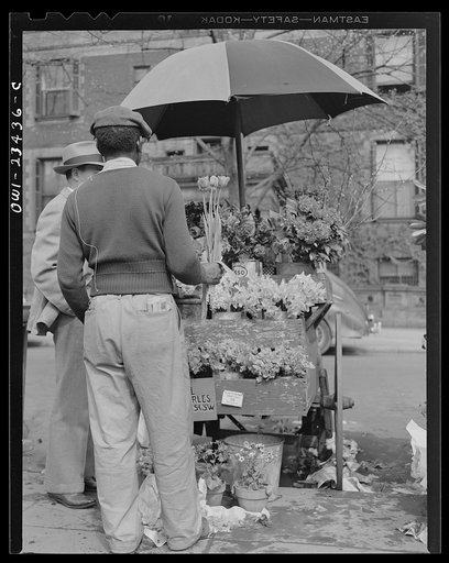Washington, D.C. Easter flower stand