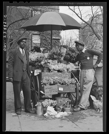 Washington, D.C. Easter flower stand