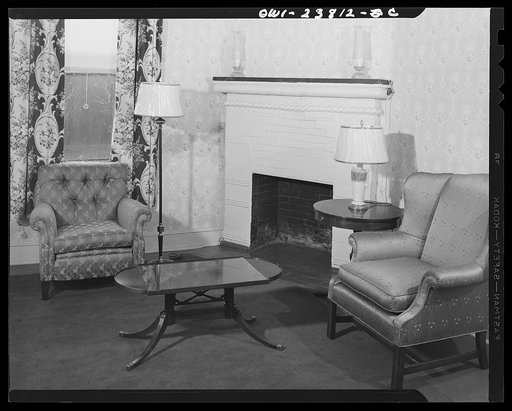 A federal emergency housing project apartment, converted from a tenement