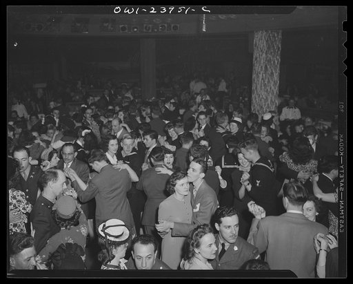 New York, New York. Dancers at the Hurricane