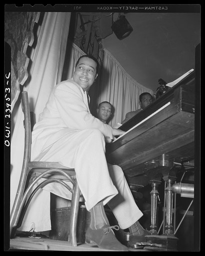 New York, New York. Duke Ellington, orchestra leader