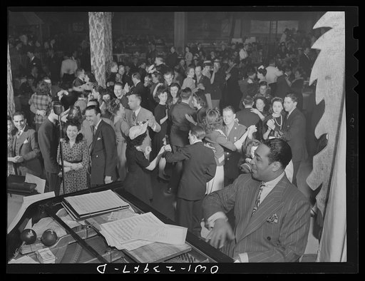New York, New York. Duke Ellington playing at the Hurricane