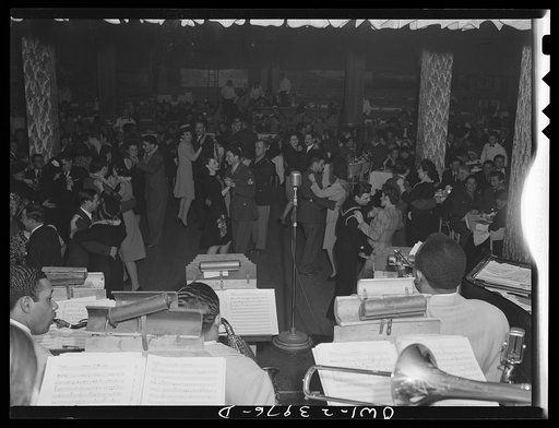 Untitled photo, possibly related to: New York, New York. Ballroom scene at the Hurricane