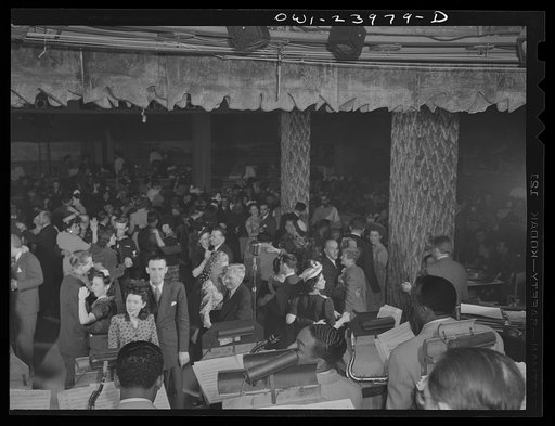 New York, New York. Ballroom scene at the Hurricane