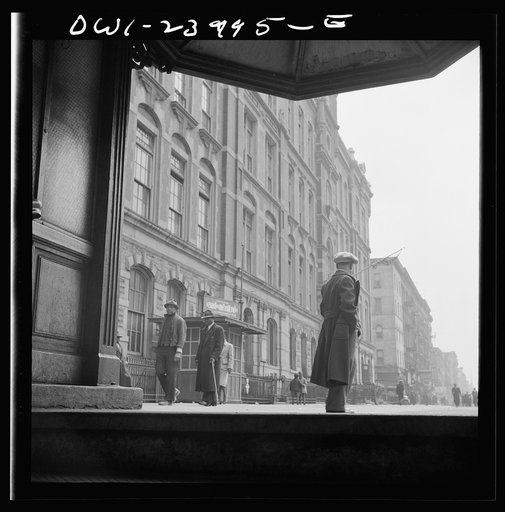 Untitled photo, possibly related to: New York, New York. A Harlem scene