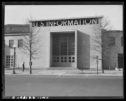Washington, D.C. Exterior of the U.S. Information building