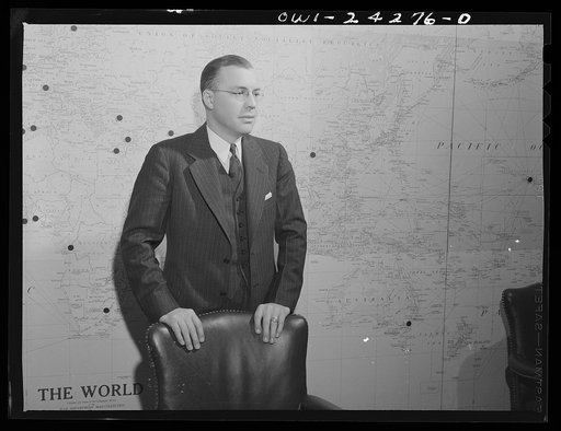 Milton Eisenhower, Associate Director, OWI (Office of War Information)