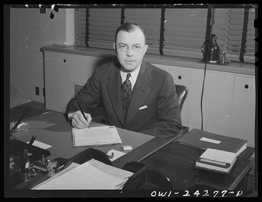 Milton Eisenhower, Associate Director, OWI (Office of War Information)
